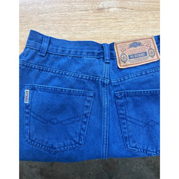 Vintage 90s Y2K PS Gitano Colbat Blue HighWaisted Jeans - Picture 6 of 7